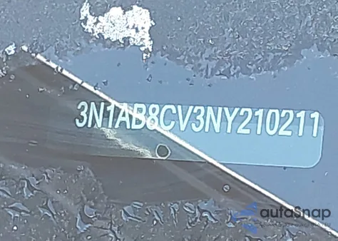 2022 Nissan Sentra Sv Xtronic Cvt z USA, uszkodzony, nr VIN 3N1AB8CV3NY210211